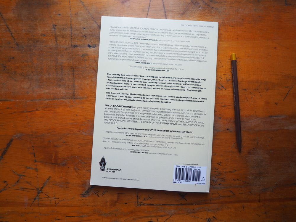 The Creative Journal for Children: A Guide for Parents, Teachers and Counselors by Lucia Capacchione - Image 4