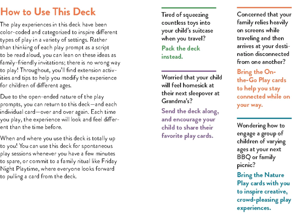 The Family Play Deck: 60 Fun-Filled Activities to Spark Connection and Curiosity - Image 3