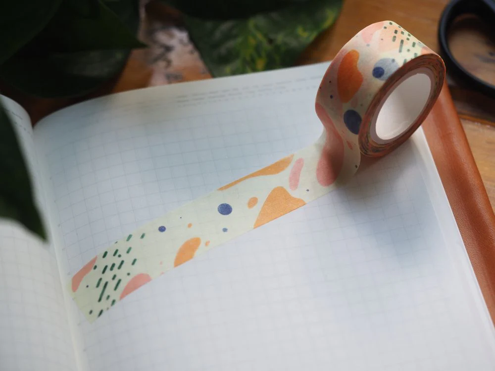 The Little Red House - Washi Tape - Organic Shapes
