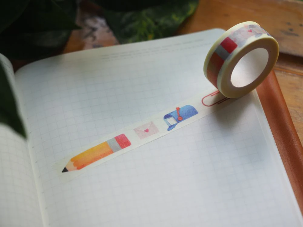 The Little Red House - Washi Tape - Send Mail