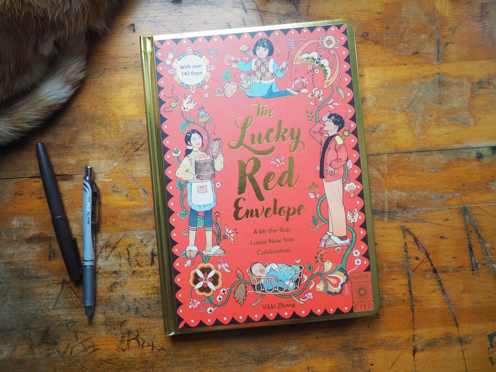 The Lucky Red Envelope: A lift-the-flap Lunar New Year Celebration by Vikki Zhang