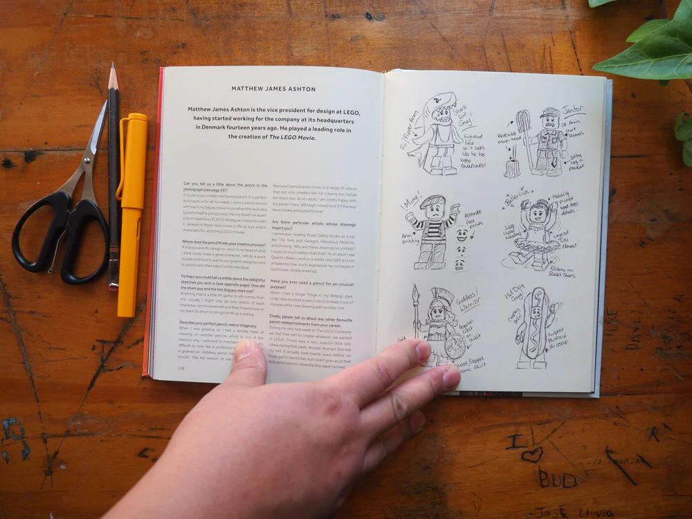 The Secret Life of the Pencil: Great Creatives and Their Pencils by Alex Hammond and Mike Tinney - Image 6