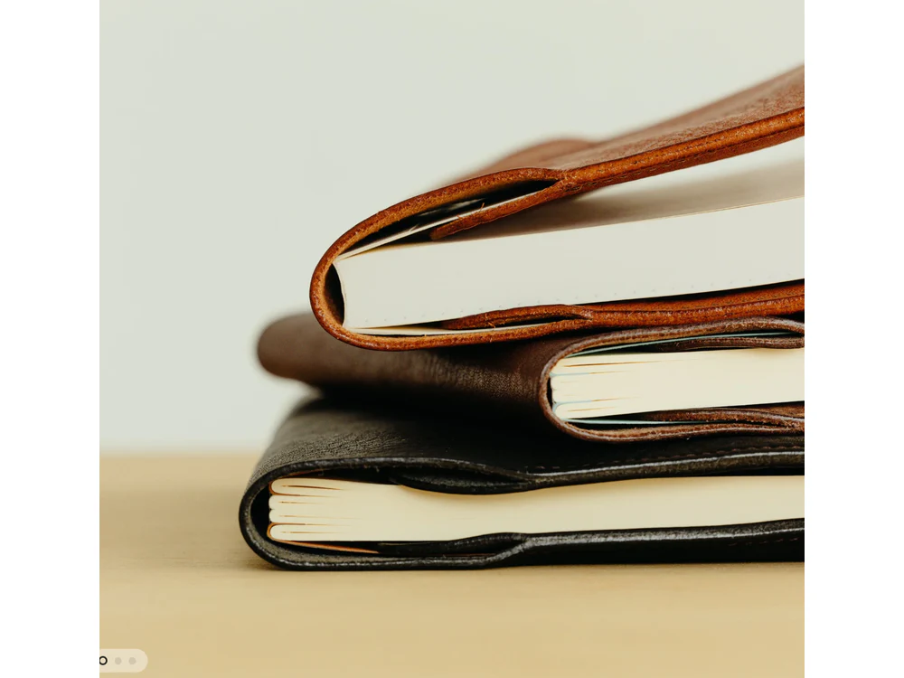 The Superior Labor - Notebook Leather Cover - 2025 Edition - Black (A5) - Image 2