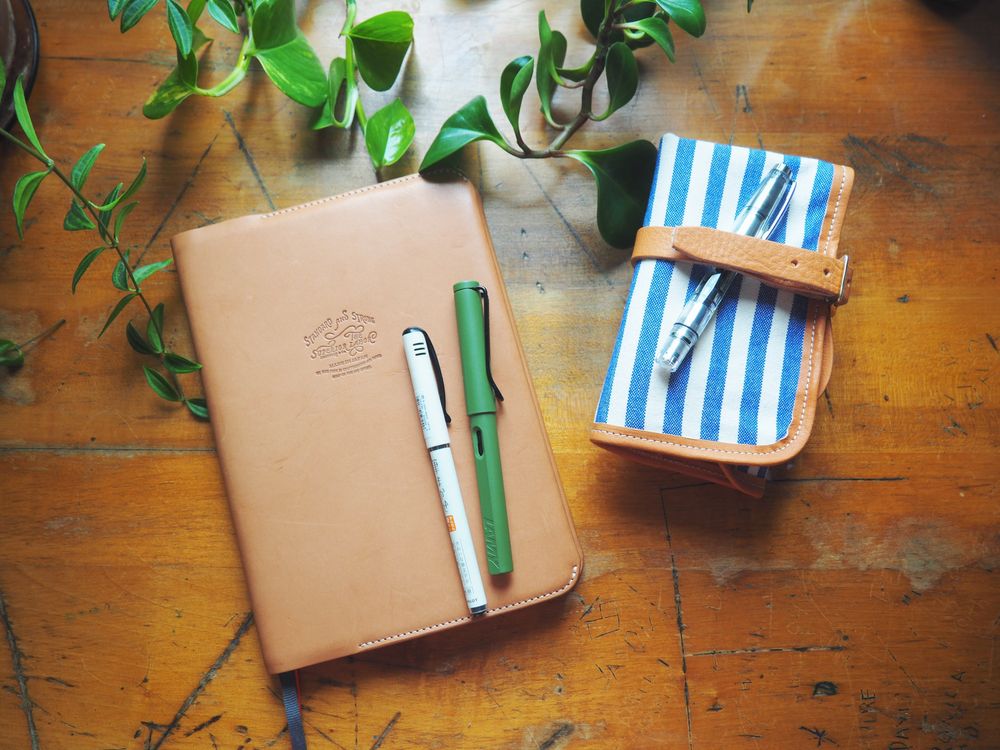 The Superior Labor - Notebook Leather Cover - Natural (A5)