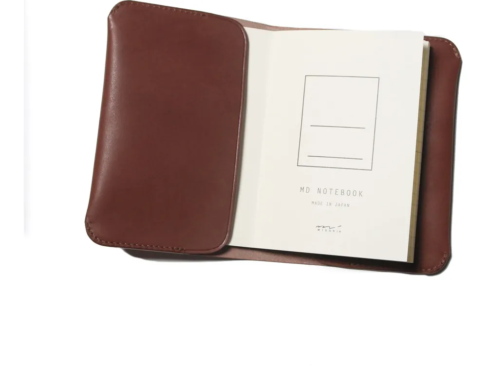The Superior Labor - Notebook Leather Cover - Brown (A6) - Image 2