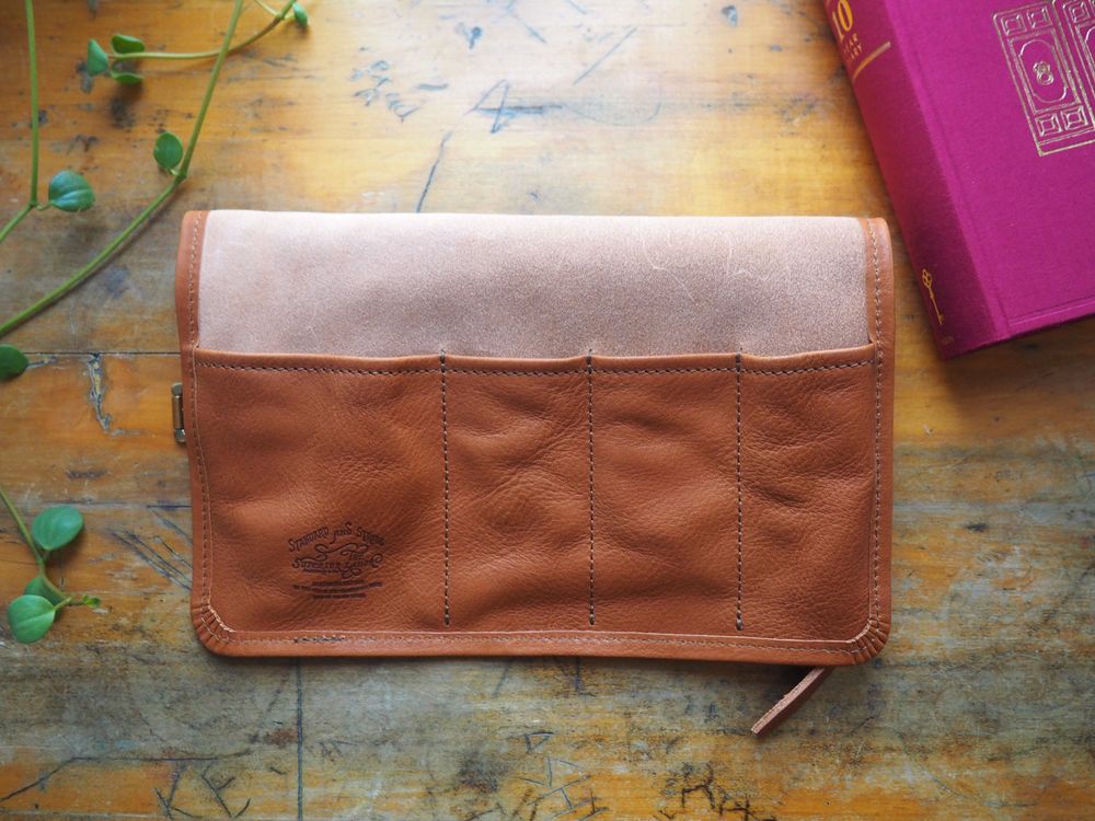The Superior Labor - Leather Pen Roll - Light Brown - Image 3