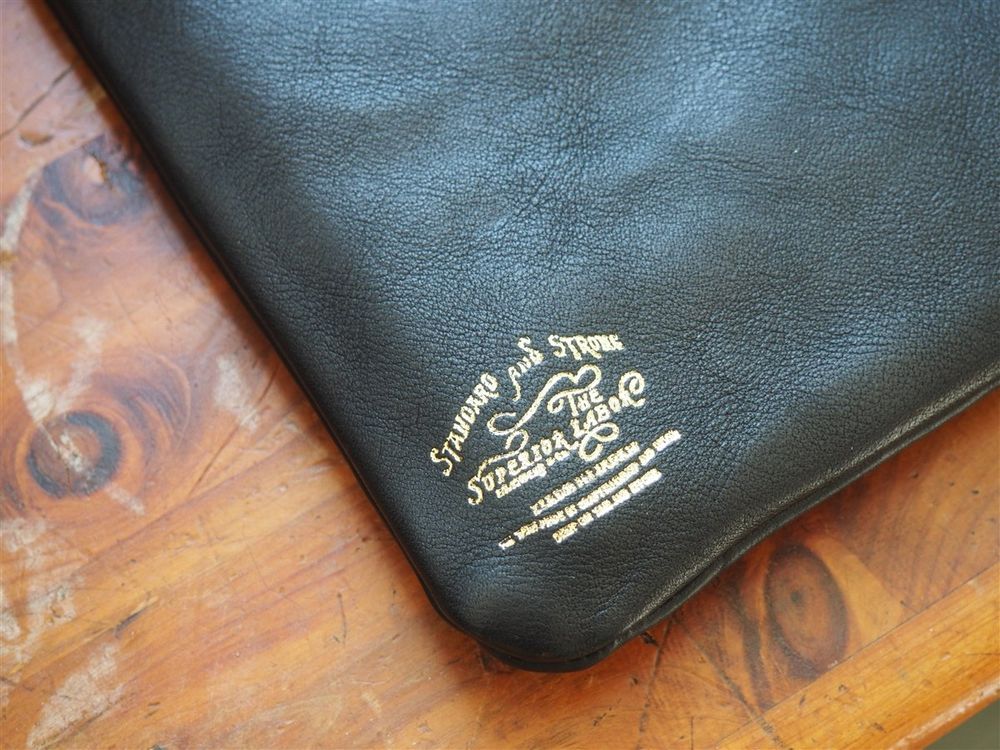 <b>PRE-ORDER</b> - The Superior Labor - Leather Portfolio - Black (A4) - Image 5