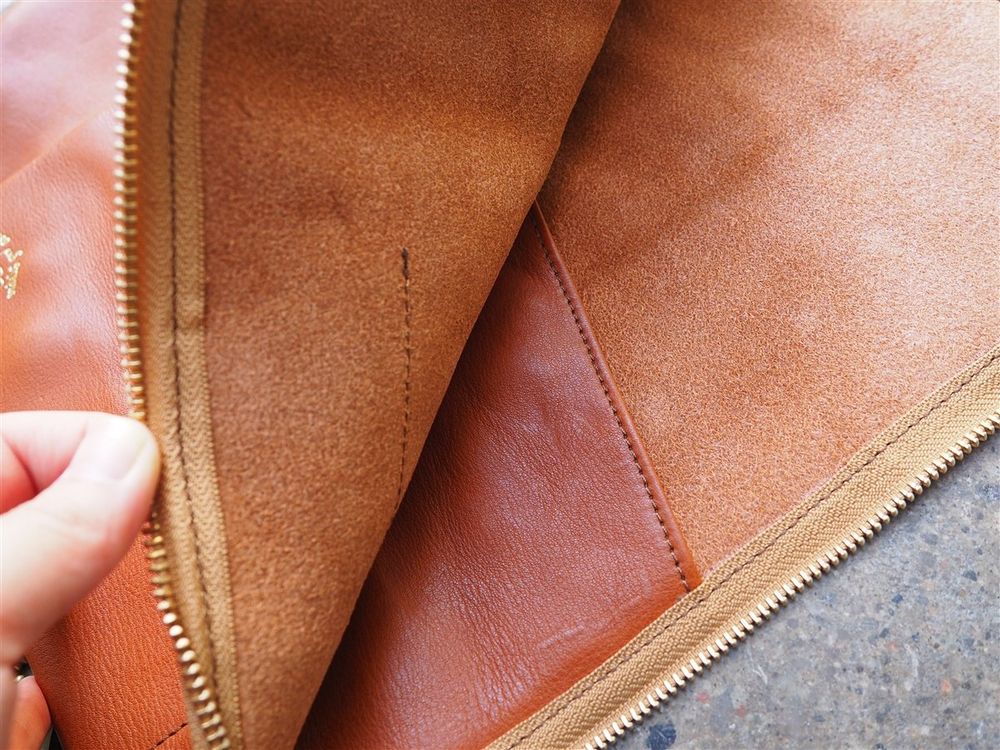 <b>PRE-ORDER</b> - The Superior Labor - Leather Portfolio - Light Brown (A4) - Image 4
