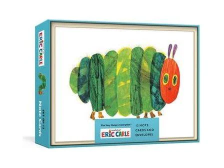 The Very Hungry Caterpillar: 12 Note Cards and Envelopes