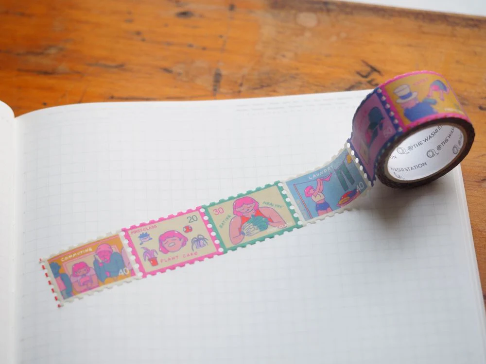 The Washi Station - Adult Responsibilities Stamp Washi