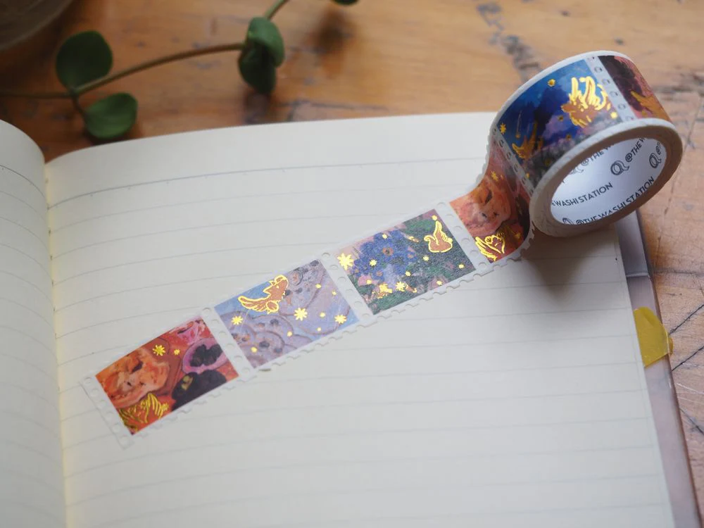 The Washi Station - Aralez Delight Gold Foil Stamp Washi