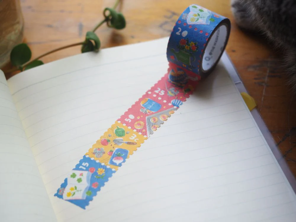 The Washi Station - Greetings From Gran Stamp Washi