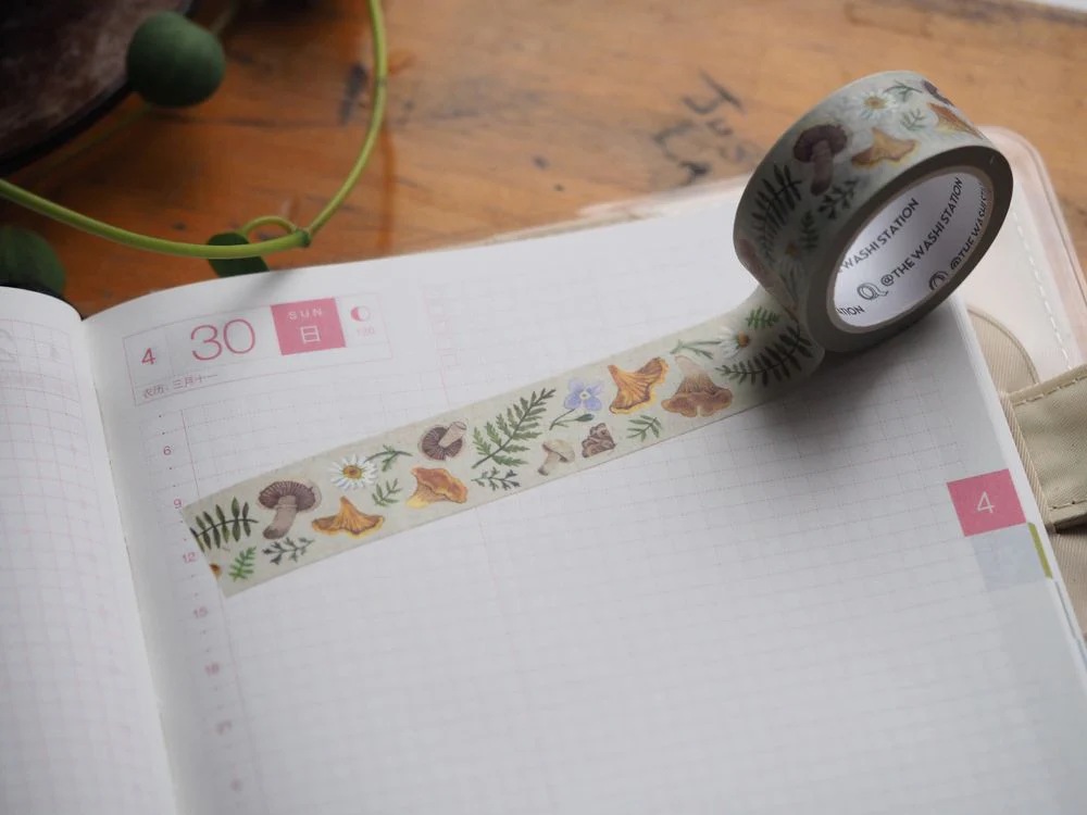 The Washi Station - Taryn Knight's Forest Floor Washi Tape