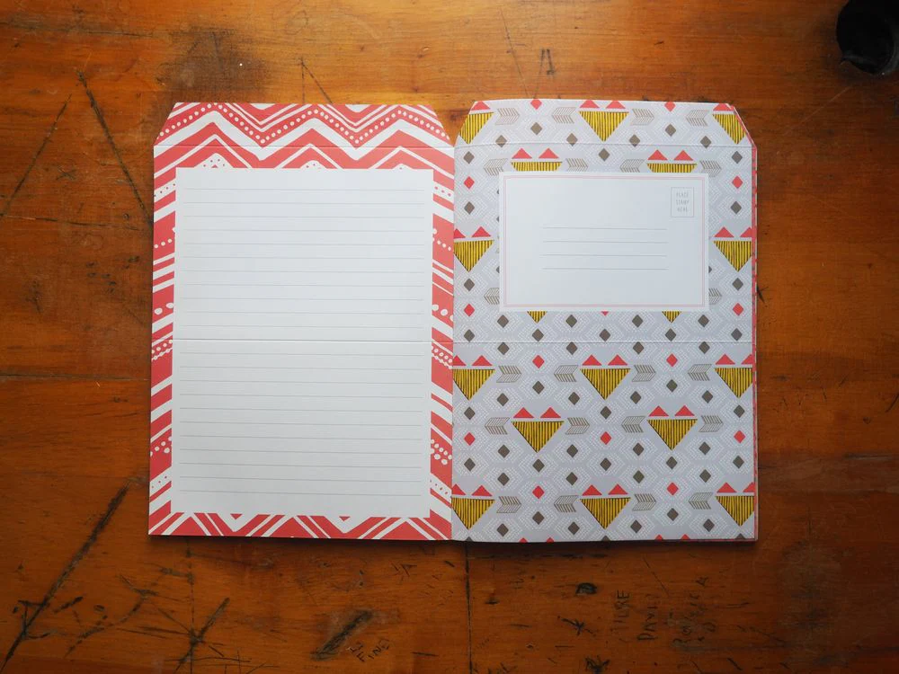 The World Needs More Love Letters All-in-One Stationery and Envelopes - Image 3