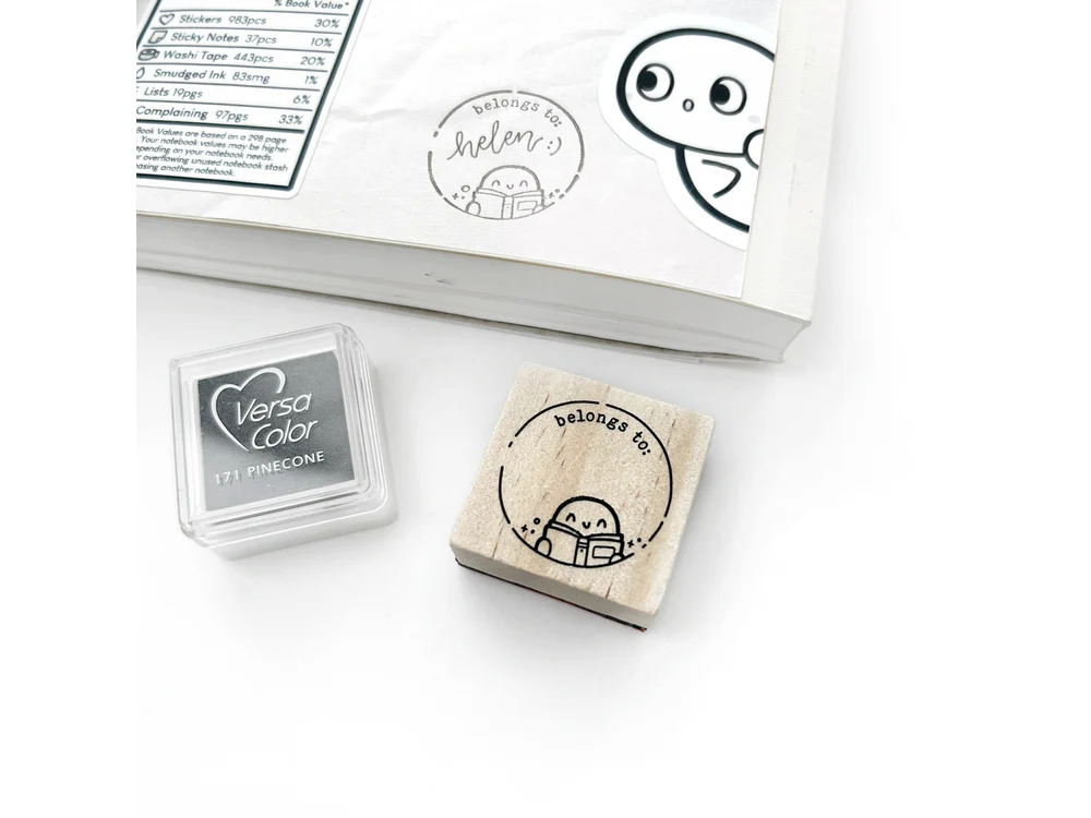 TheCoffeeMonsterzCo - Belongs To - Wooden Stamp