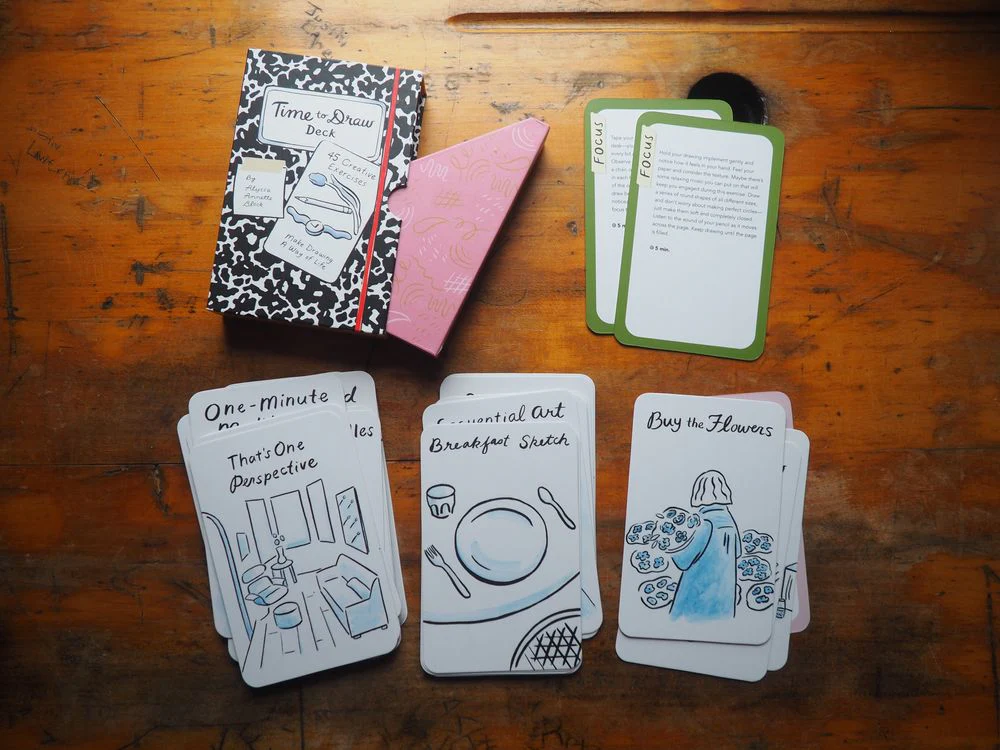 Time to Draw Deck: 45 Creative Exercises - Image 3