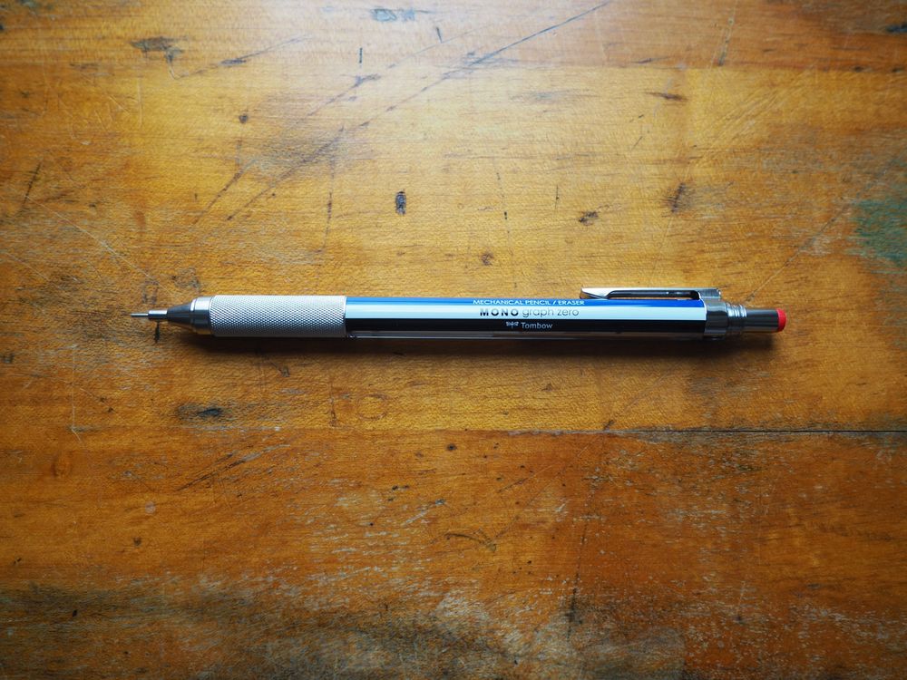 Tombow MONO Graph Zero Mechanical Pencil - 0.5mm