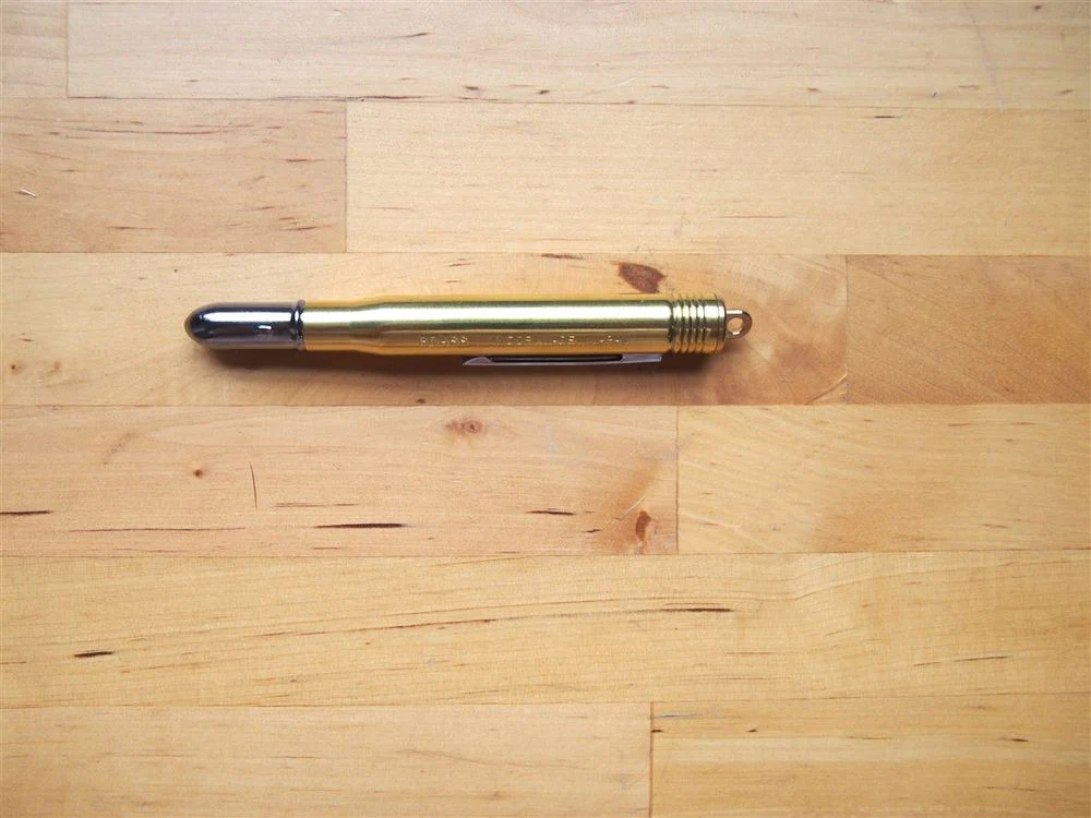 Traveler's Company Brass Ballpoint Pen
