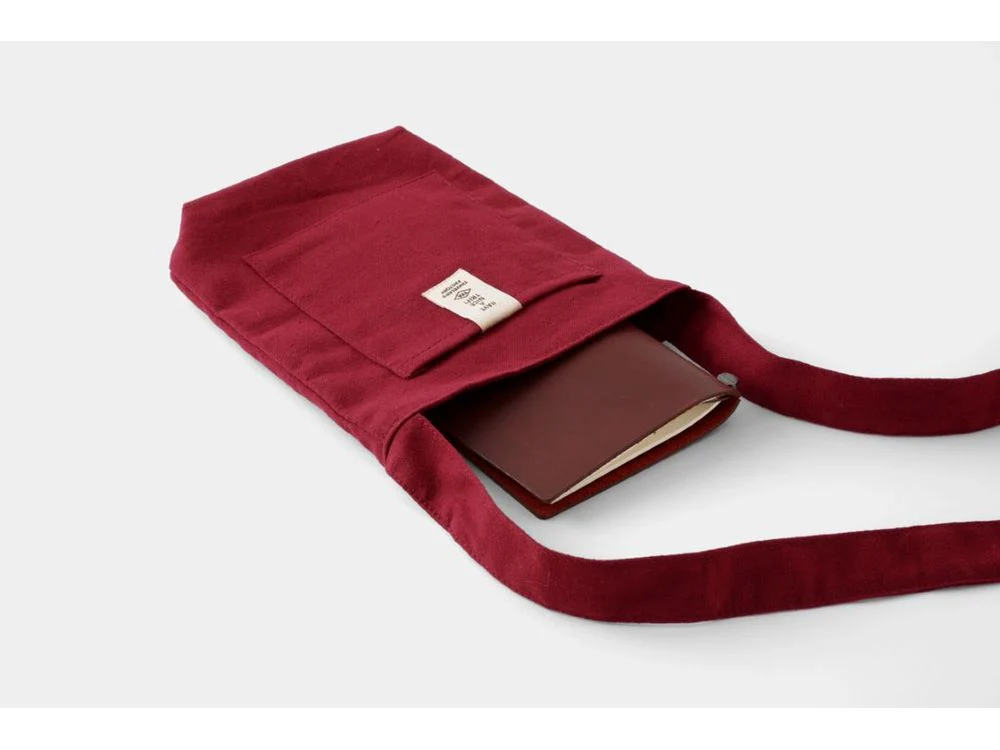 Traveler's Factory - Holiday 2025 Items - Limited Edition - Sacoche Red