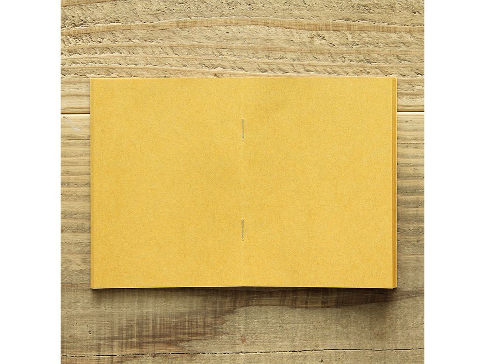 Traveler's Factory Passport Size Refill - Kraft Yellow - Image 2