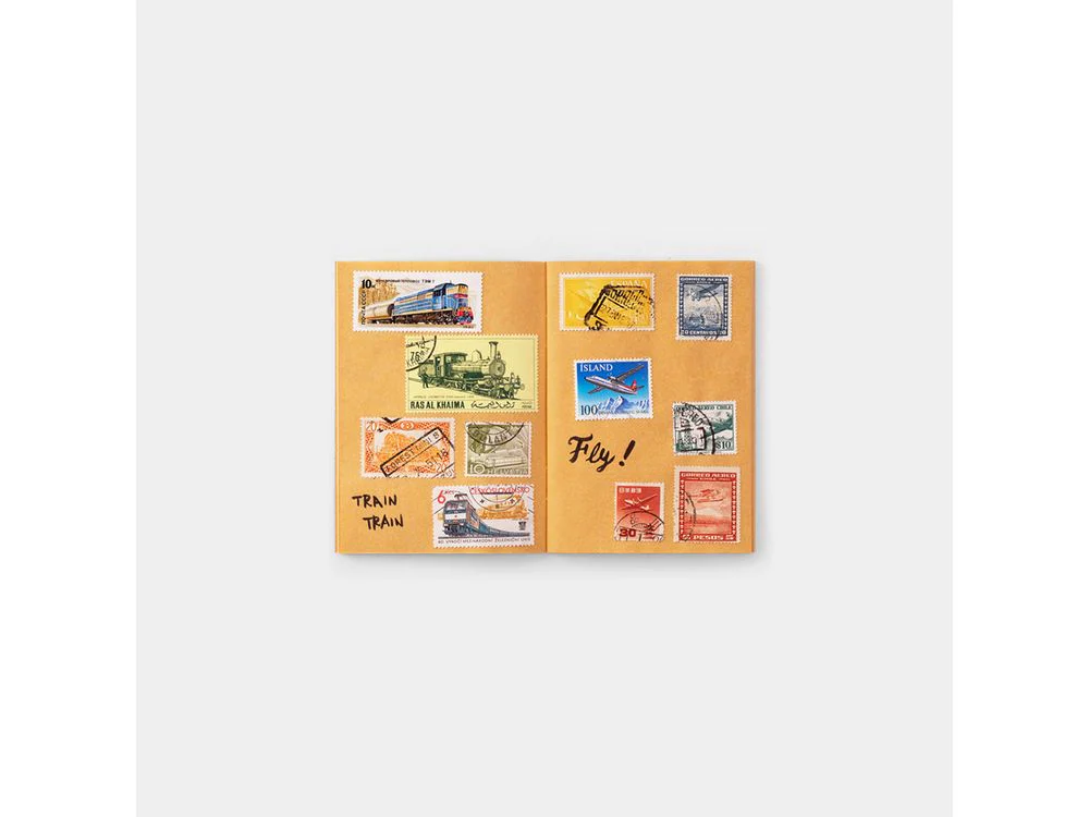 Traveler's Factory Passport Size Refill - Kraft Yellow - Image 3