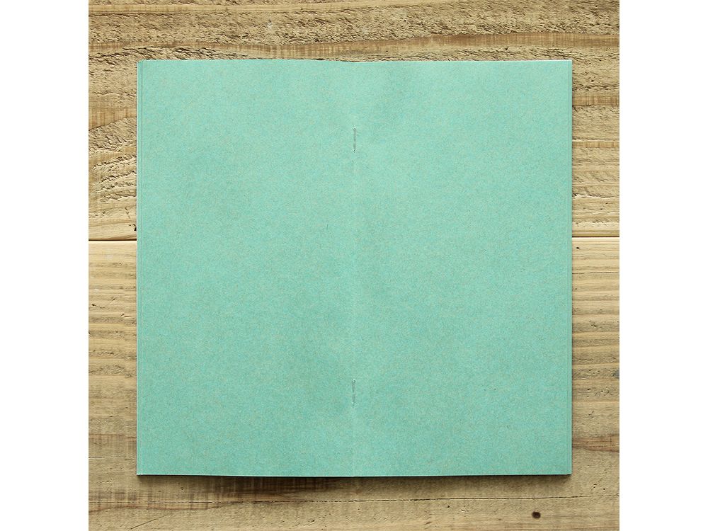 Traveler's Factory Regular Size Refill - Kraft Turquoise - Image 2