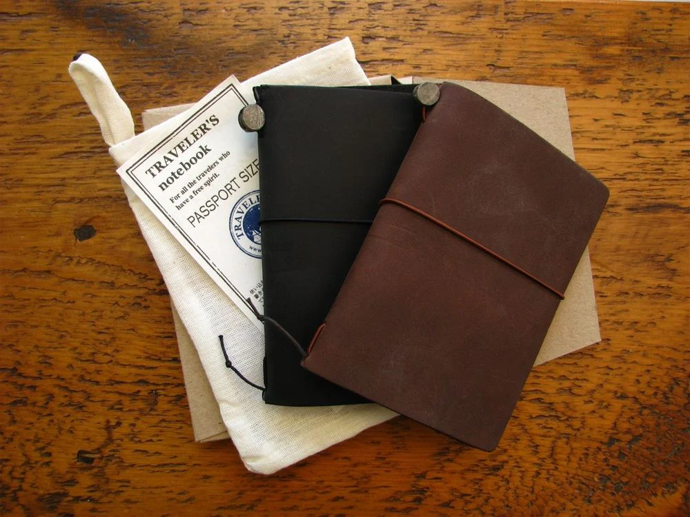 Traveler's Notebook Passport Size - Black Leather - Image 5