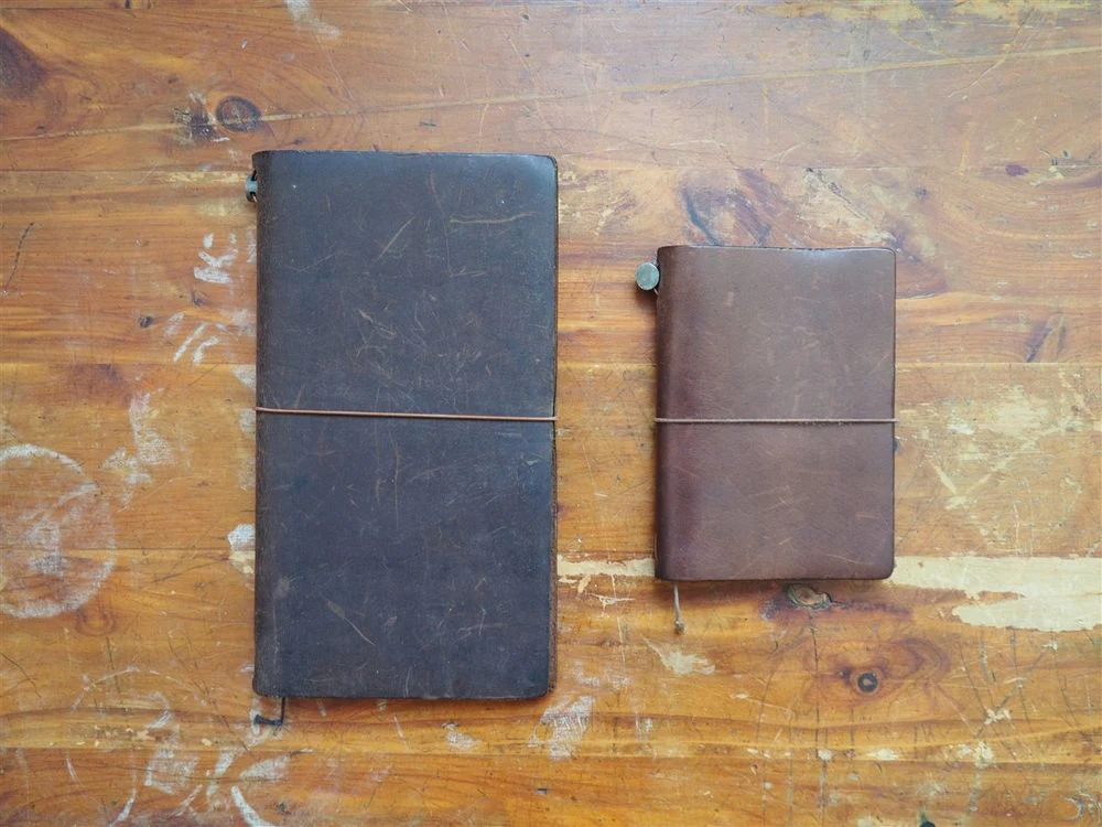 Traveler's Notebook Passport Size - Brown Leather - Image 8