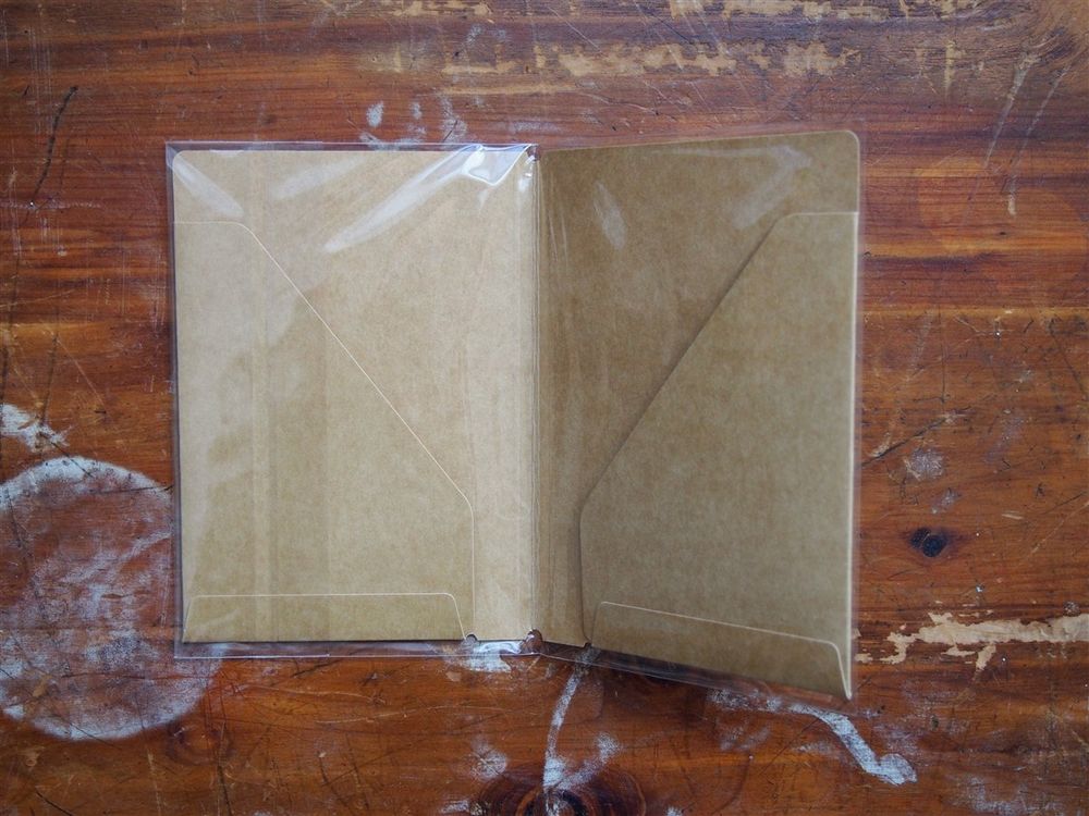 Traveler's Notebook Passport Size Refill - 010 Kraft Paper Folder - Image 2