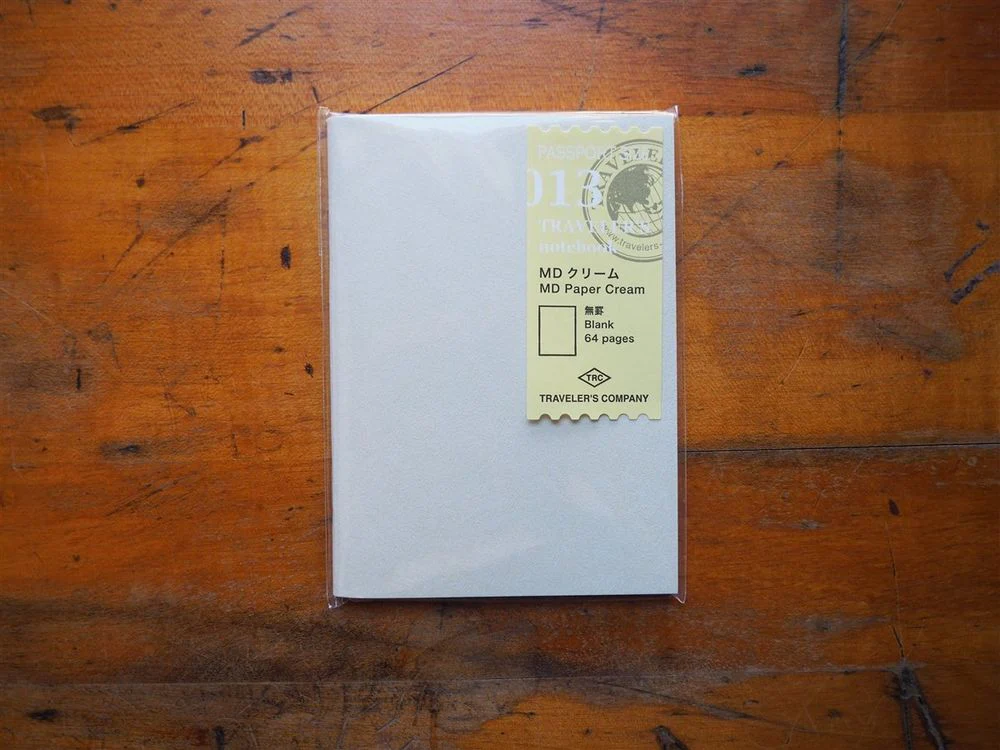 Traveler's Notebook Passport Size Refill - 013 Cream
