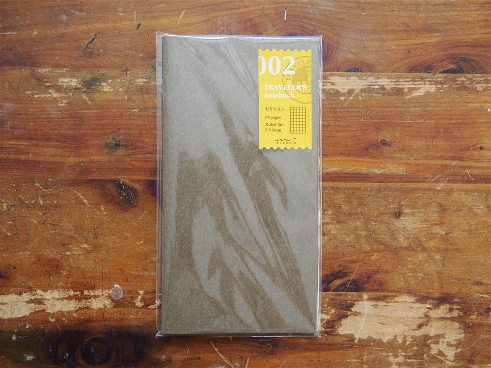 Traveler's Notebook Regular Size Refill - 002 Grid