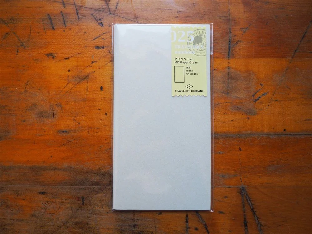 Traveler's Notebook Regular Size Refill - 025 Cream
