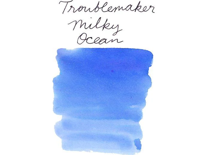 Troublemaker Inks - Fountain Pen Shading Ink (60mL) - Milky Ocean - Image 2