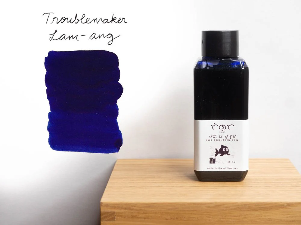 Troublemaker Inks - Fountain Pen Sheening Ink (60mL) - Lam-ang