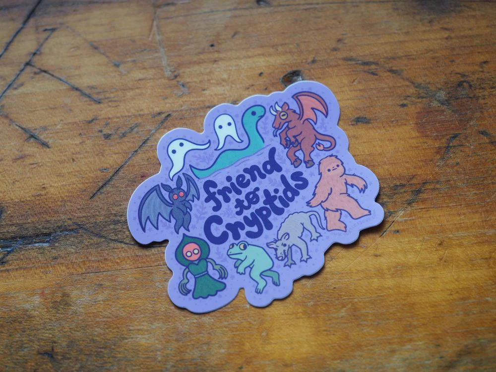 Turtle's Soup - Vinyl Sticker - Friend to Cryptids
