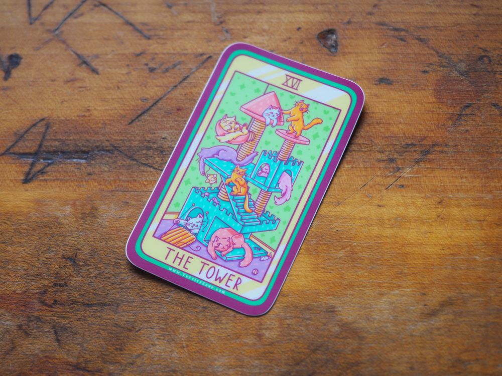 Turtle's Soup - Vinyl Sticker - The Tower Cat