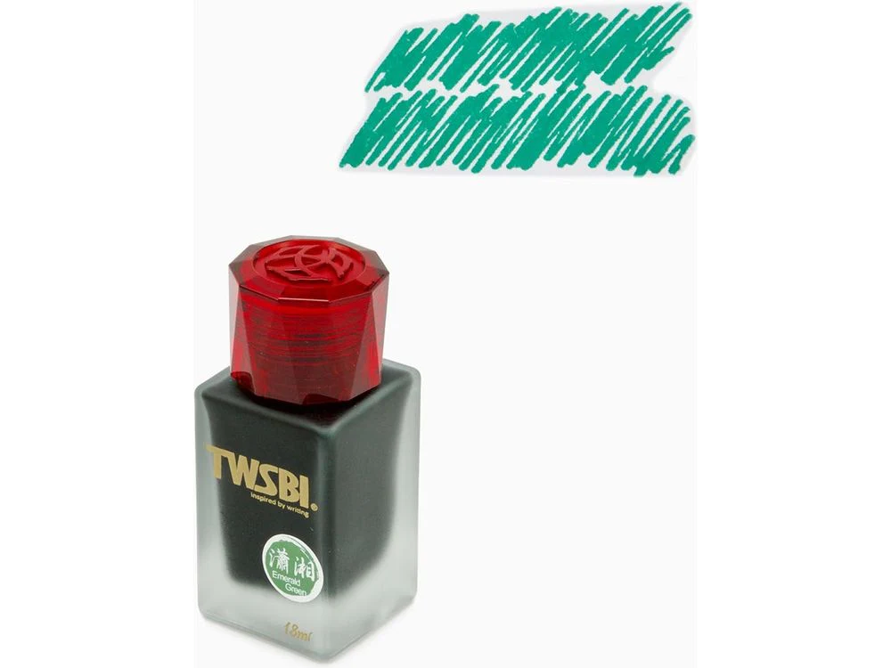 TWSBI 1791 - Fountain Pen Ink (18mL) - Special Edition - Emerald Green