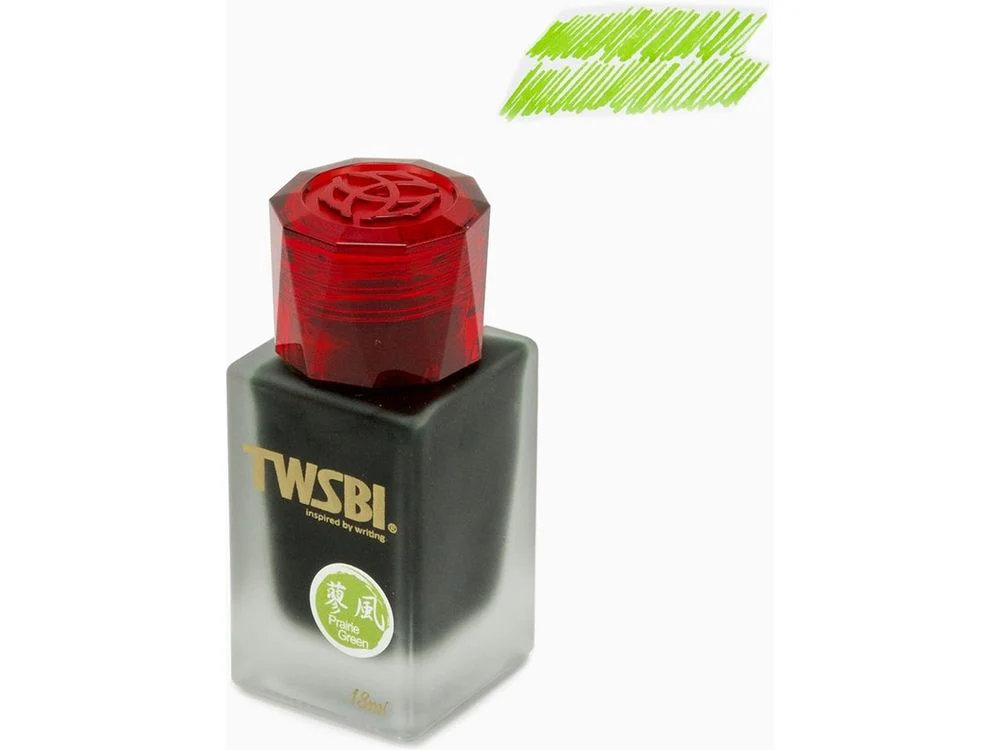 TWSBI 1791 - Fountain Pen Ink (18mL) - Special Edition - Prairie Green