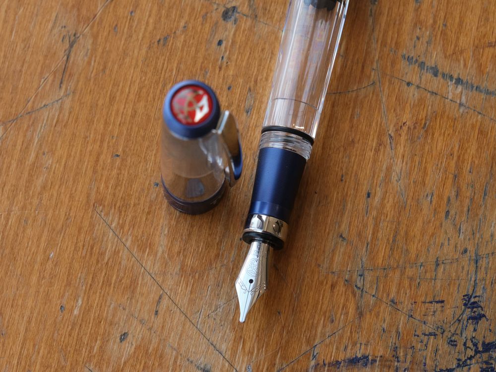 TWSBI Diamond 580 ALR Fountain Pen - Navy Blue - Image 4