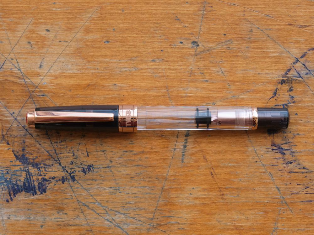 TWSBI Diamond 580 Fountain Pen - Smoke RoseGold II
