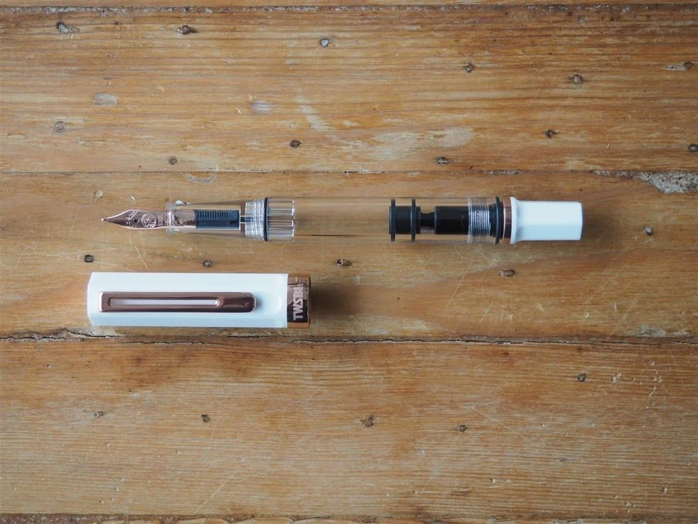 TWSBI ECO Fountain Pen - White RoseGold - Image 2