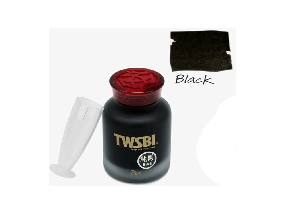 TWSBI Fountain Pen Ink (70mL) - Black