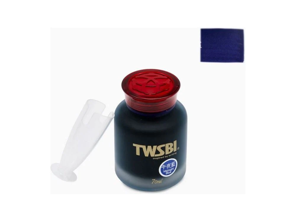 TWSBI Fountain Pen Ink (70mL) - Midnight Blue