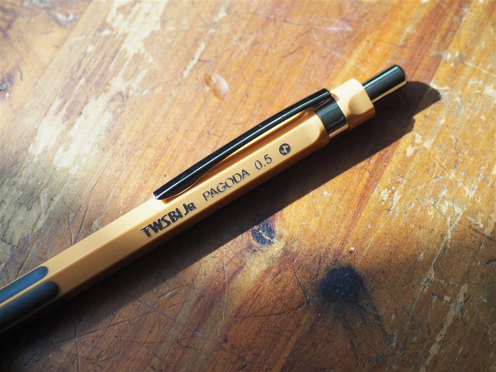 TWSBI Jr. Pagoda Mechanical Pencil - 0.5mm - Marmalade - Image 3