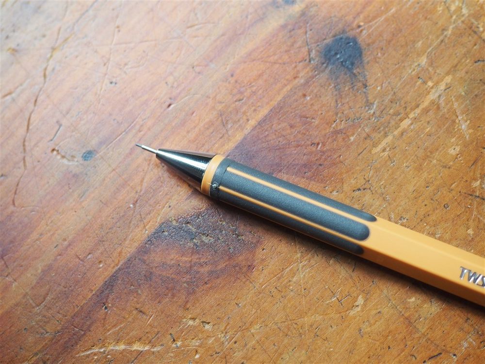 TWSBI Jr. Pagoda Mechanical Pencil - 0.7mm - Marmalade - Image 2