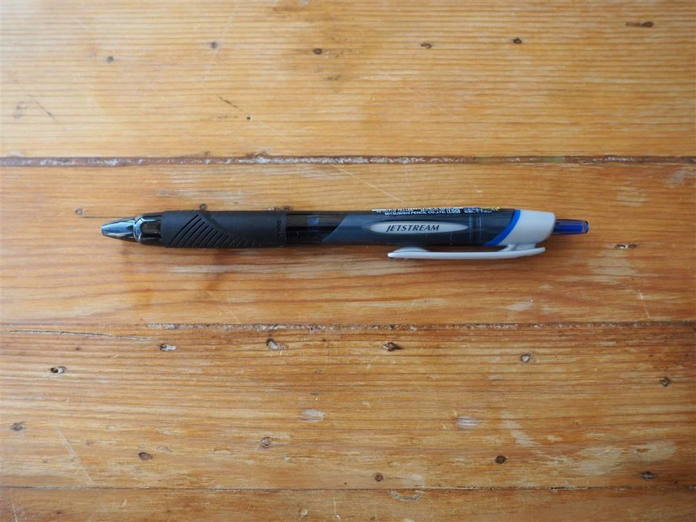 Uni Jetstream Ballpoint Pen - 0.38mm - Blue
