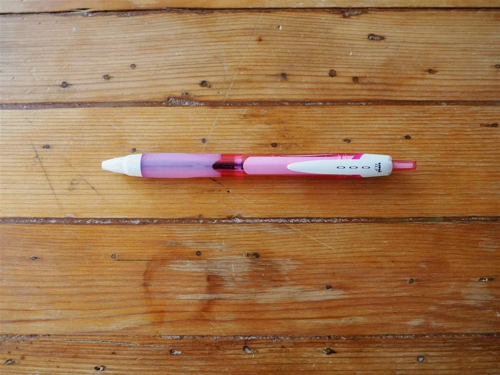 Uni Jetstream Ballpoint Pen - 0.7mm - Pink (Black Ink)