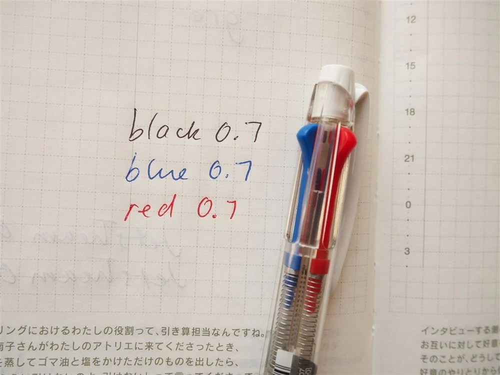 Uni Jetstream 3-Colour Ballpoint Pen - 0.7mm - Image 3