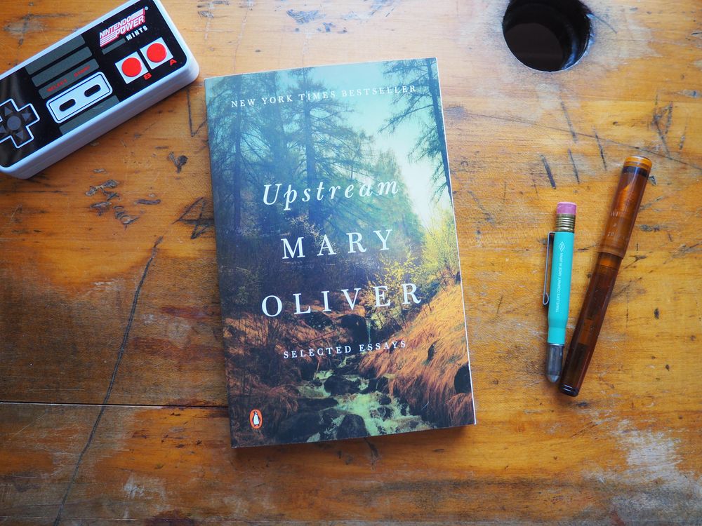 Upstream by Mary Oliver