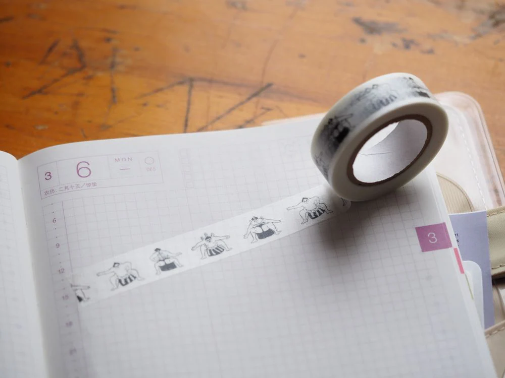 Washi Tape - Rikishi Monotone (KMT-RI2)
